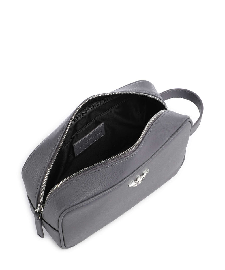 Emporio Armani Business Regenerated Toiletry bag grey