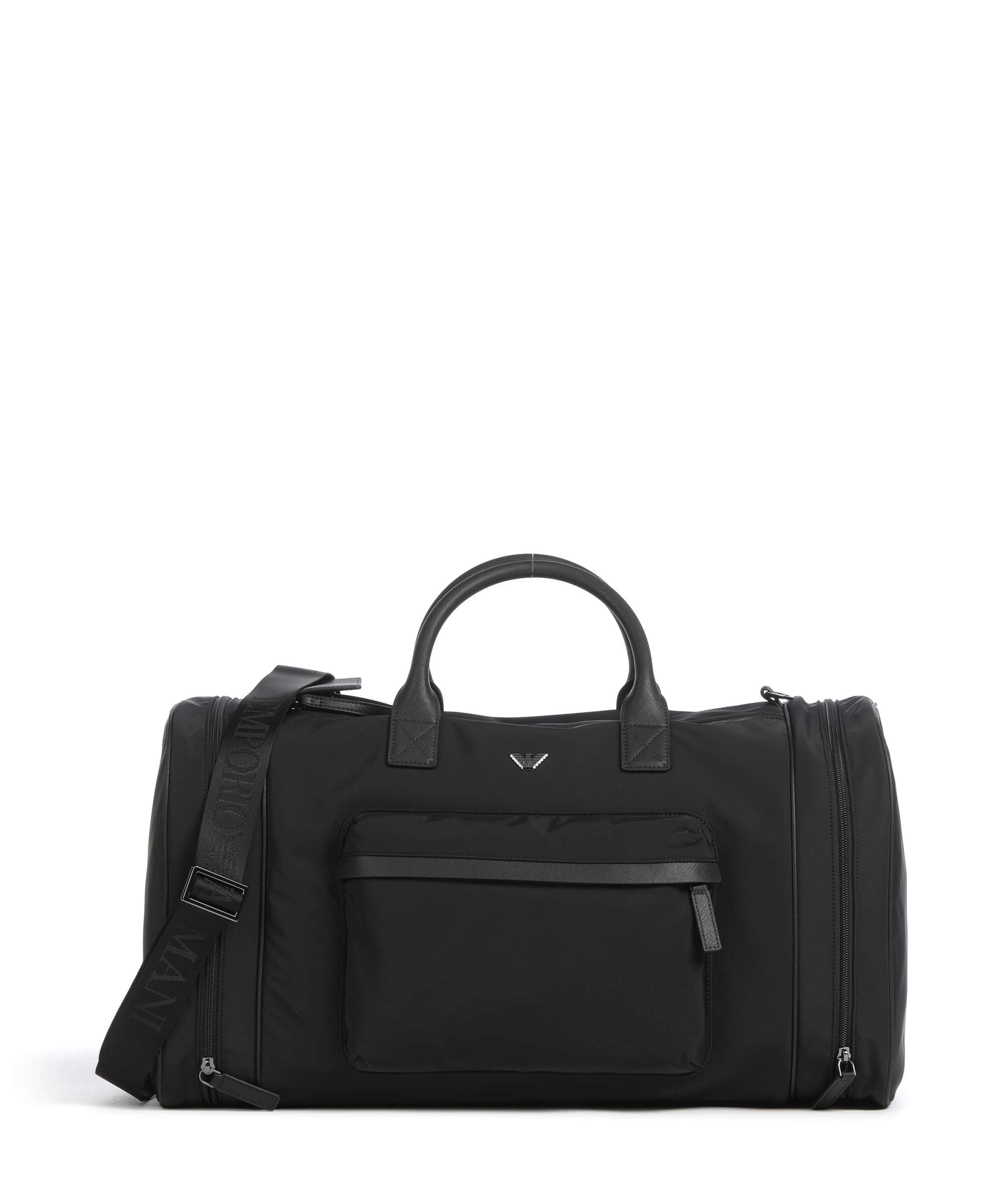 Emporio Armani Nylon Recycled 0 Weekend bag black beauty