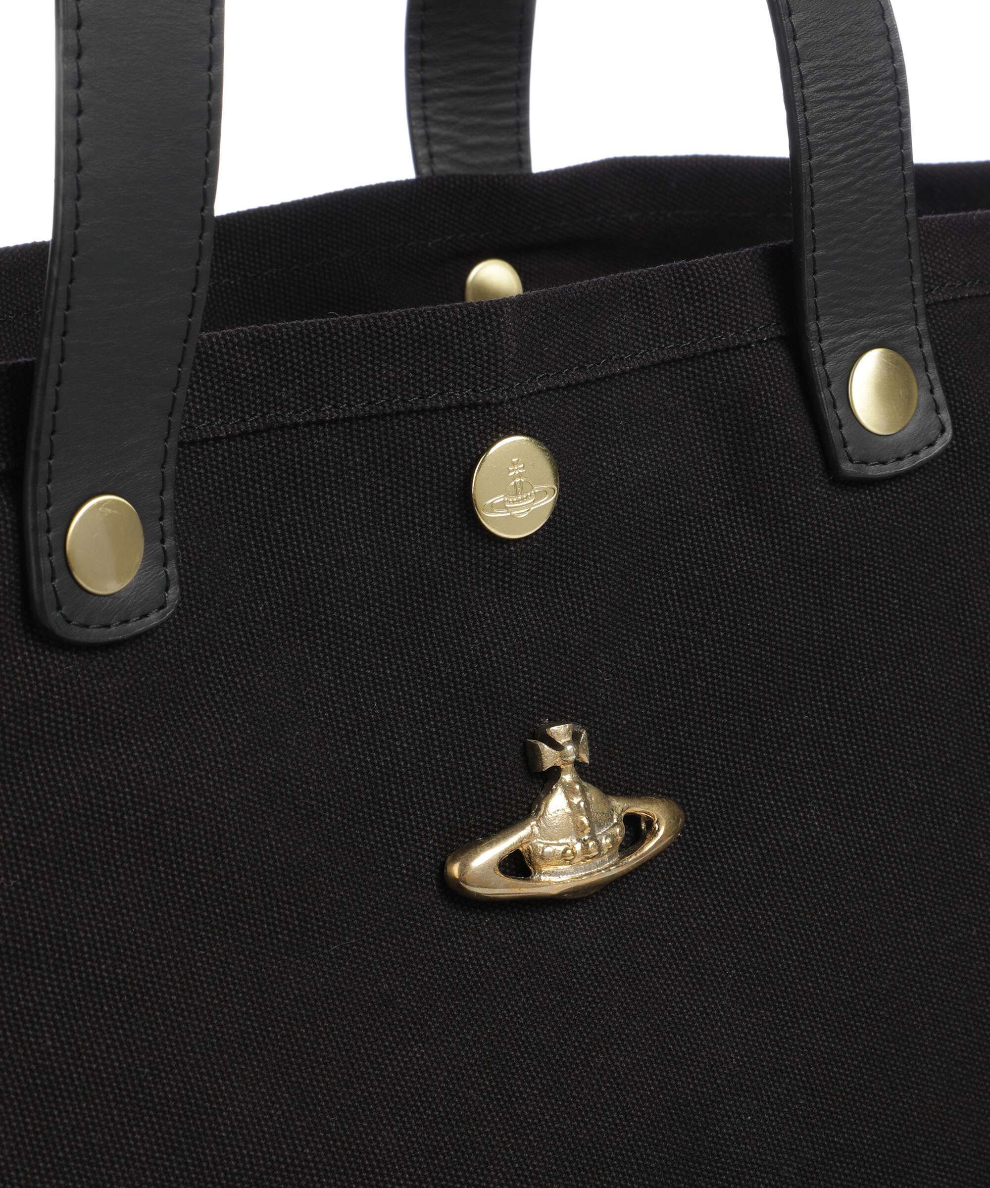 Vivienne Westwood Utility Canvas Tote bag black