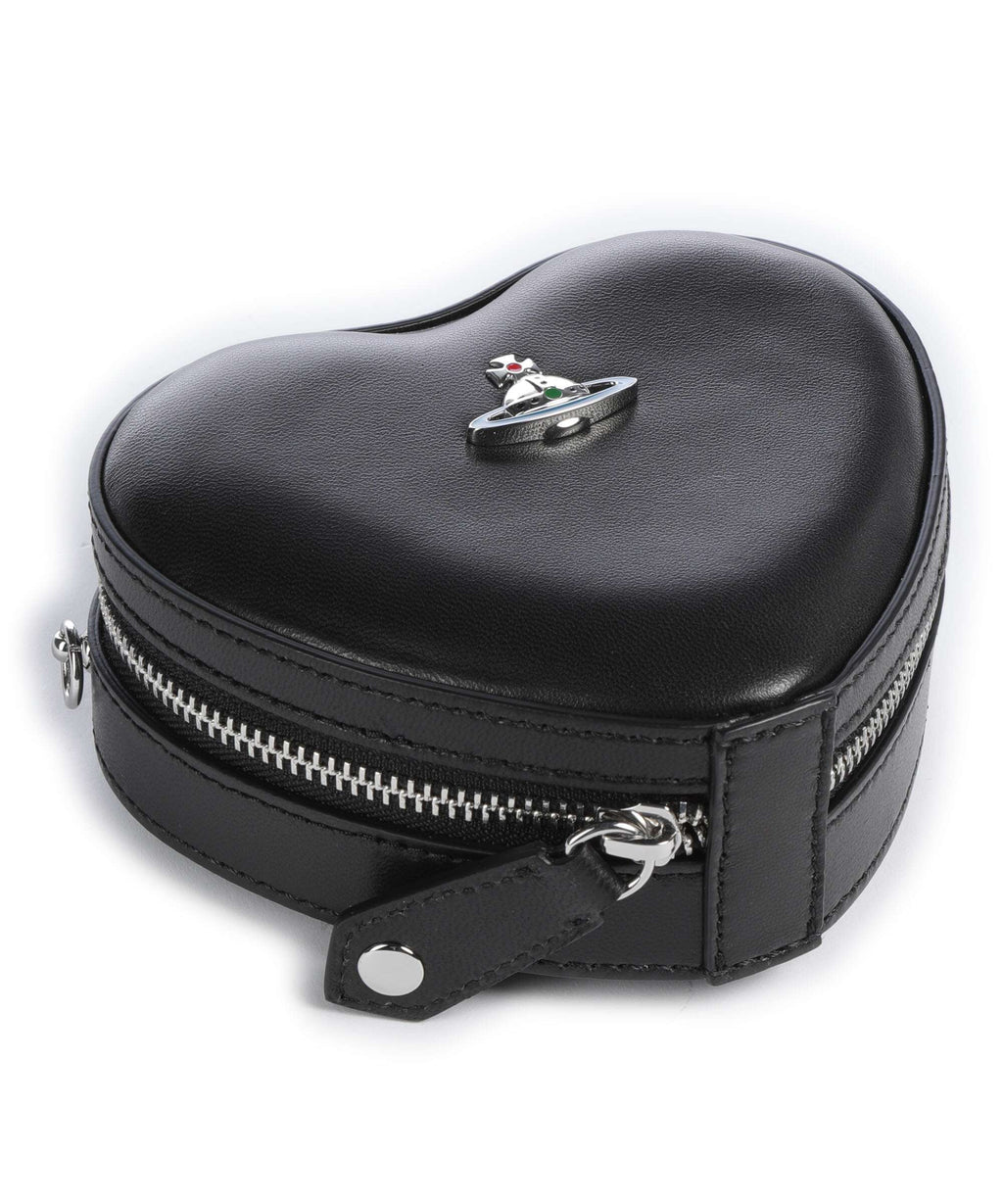 Vivienne Westwood Heart Nappa Mini Crossbody bag black