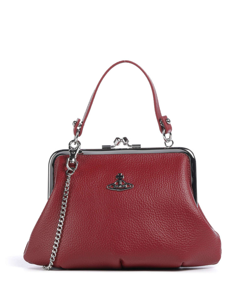 Vivienne Westwood Granny Frame Grain Crossbody bag red