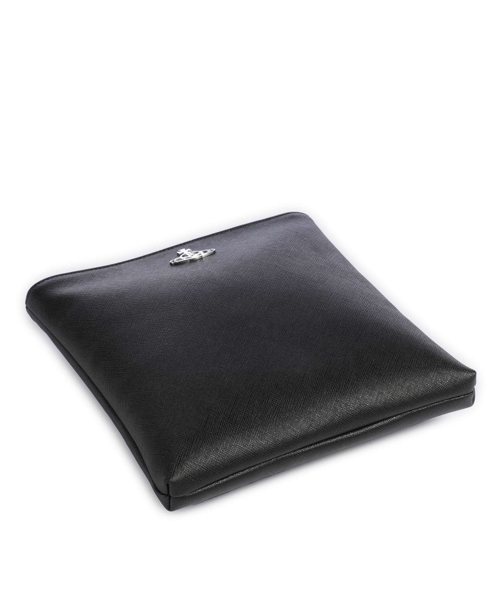 Vivienne Westwood Squire Square Saffiano Crossbody bag black