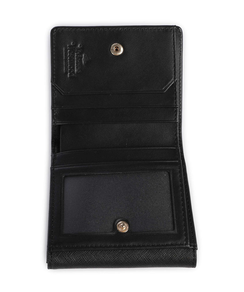 Vivienne Westwood Saffiano Small Wallet black