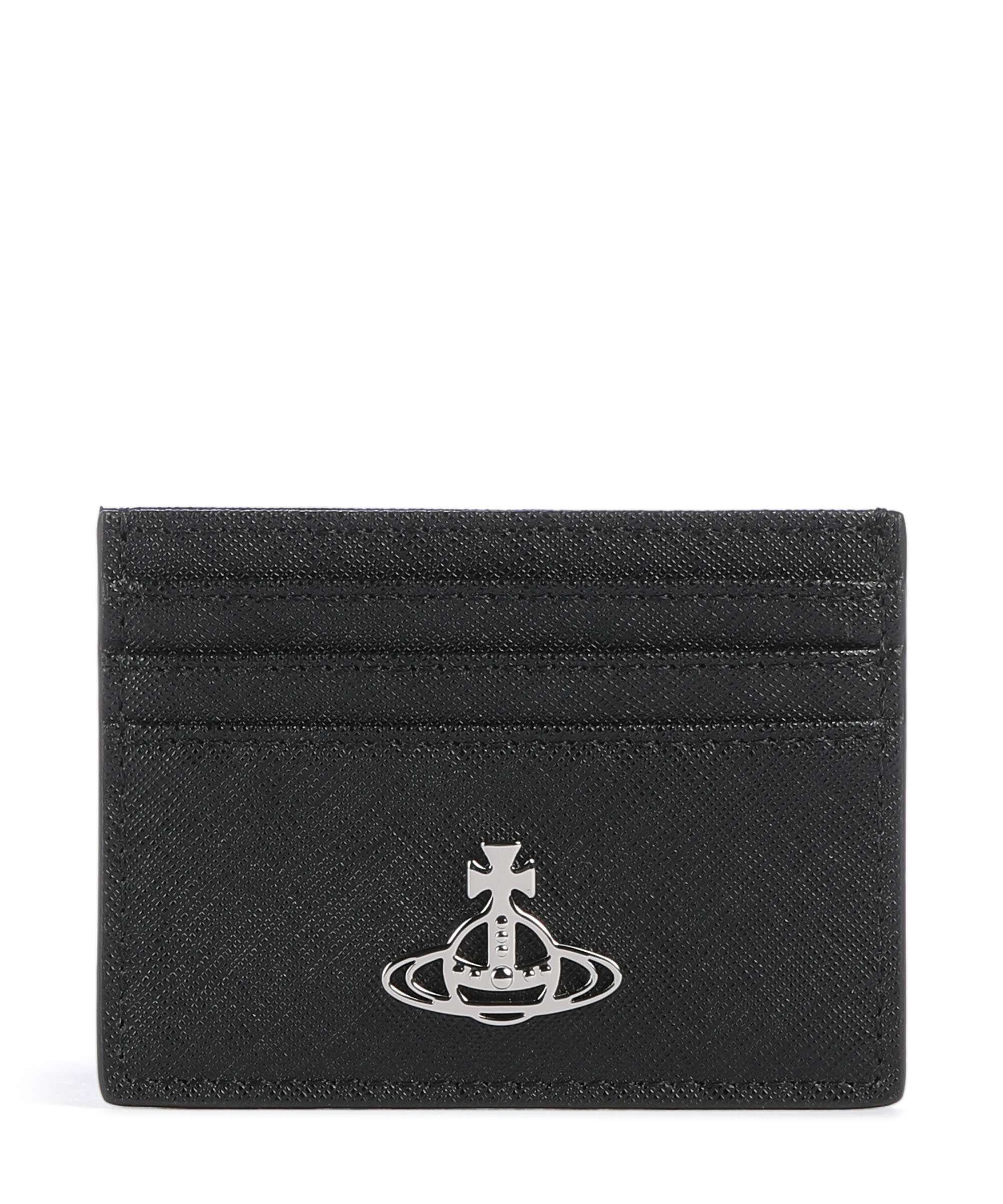 Vivienne Westwood Saffiano Credit card holder black