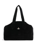 Vivienne Westwood Archive Velvet Large Borsa shopper black