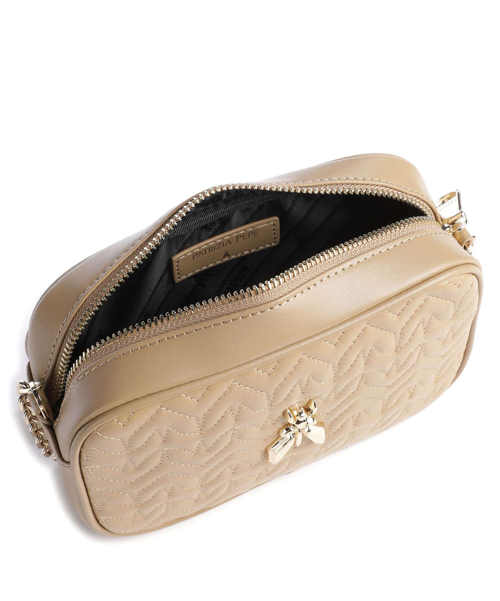 Patrizia Pepe Crossbody bag winter sand