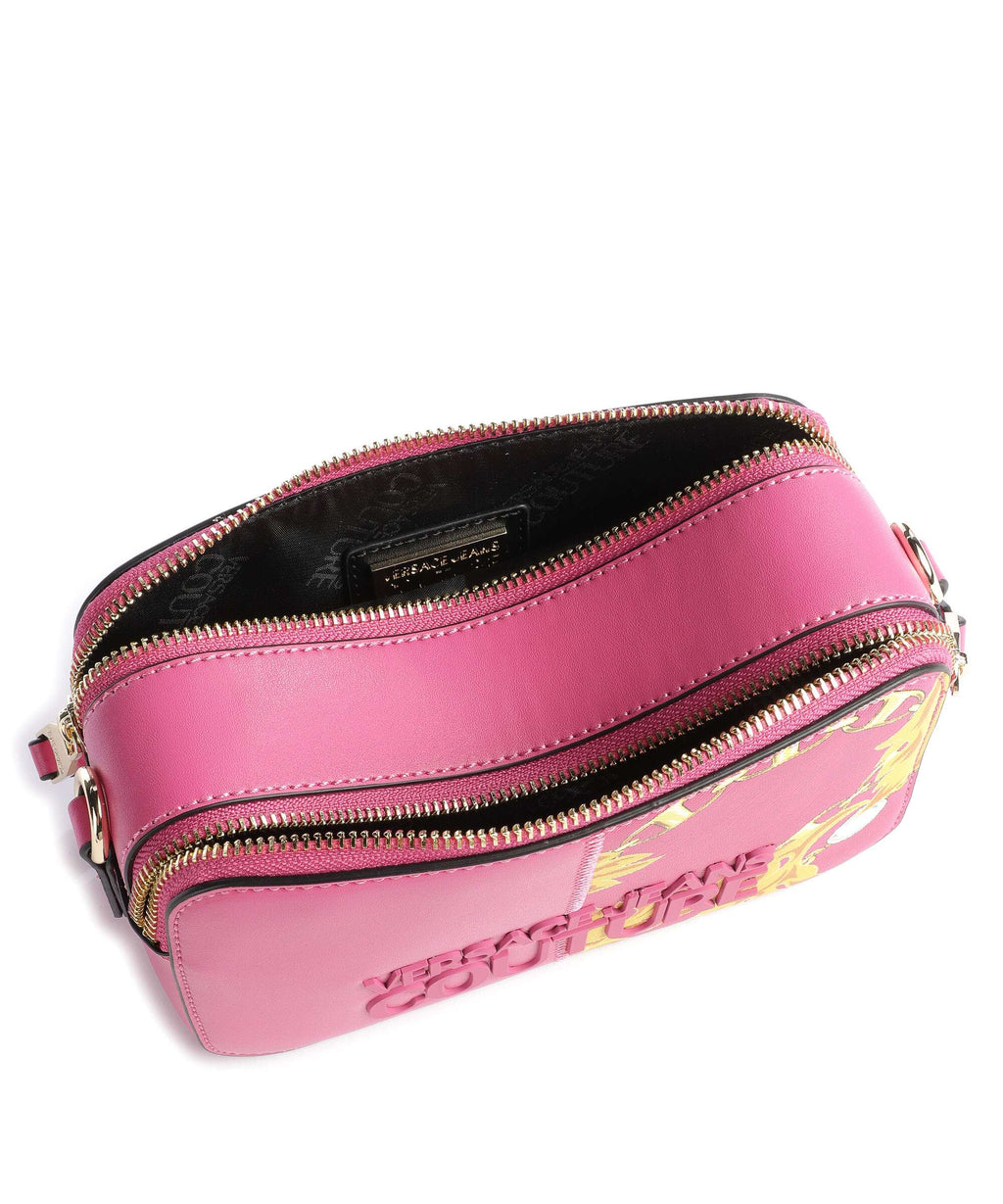 Versace Jeans Couture Rock Cut Crossbody bag crimson/gold