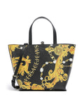 Versace Jeans Couture Reversible Shopper Handbag black/gold