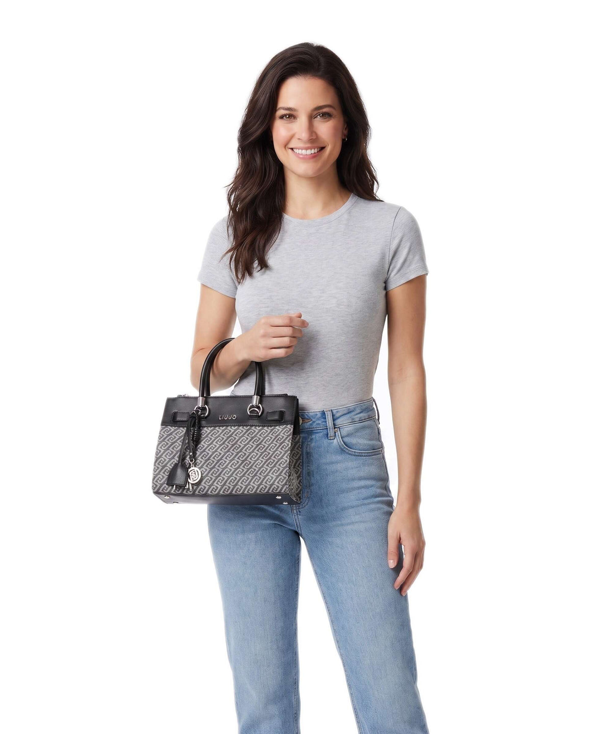 Liu Jo Manhattan S Handbag grigio denim