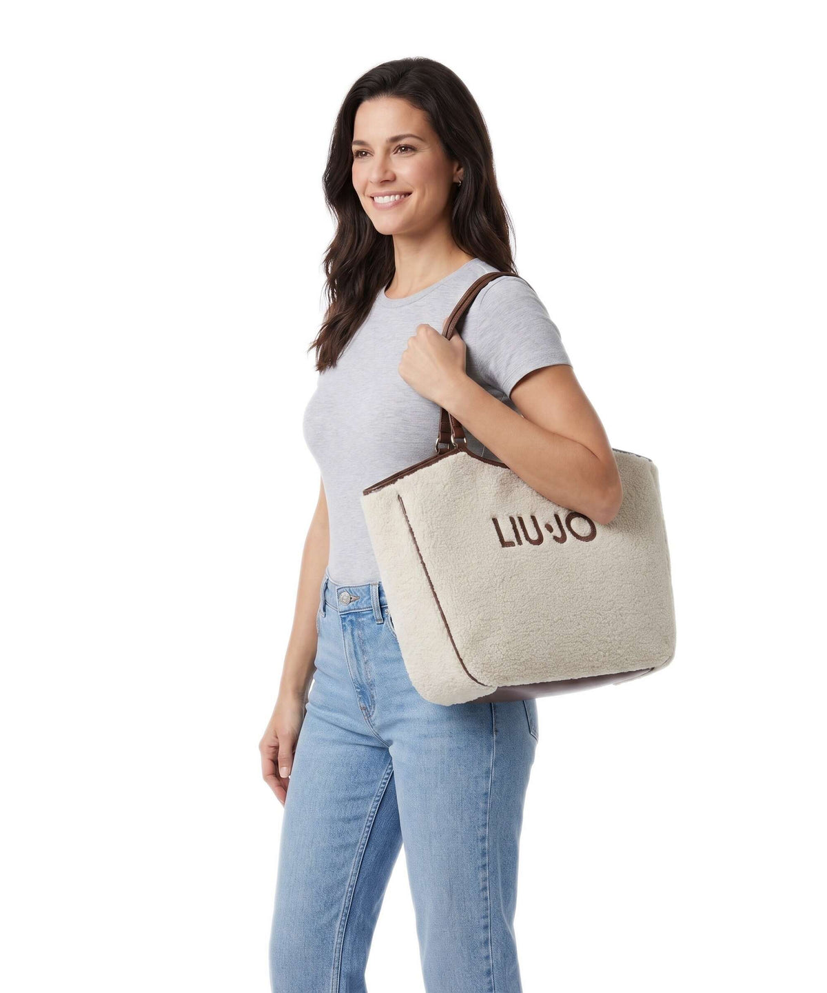 Liu Jo Ferielle L Tote bag cream