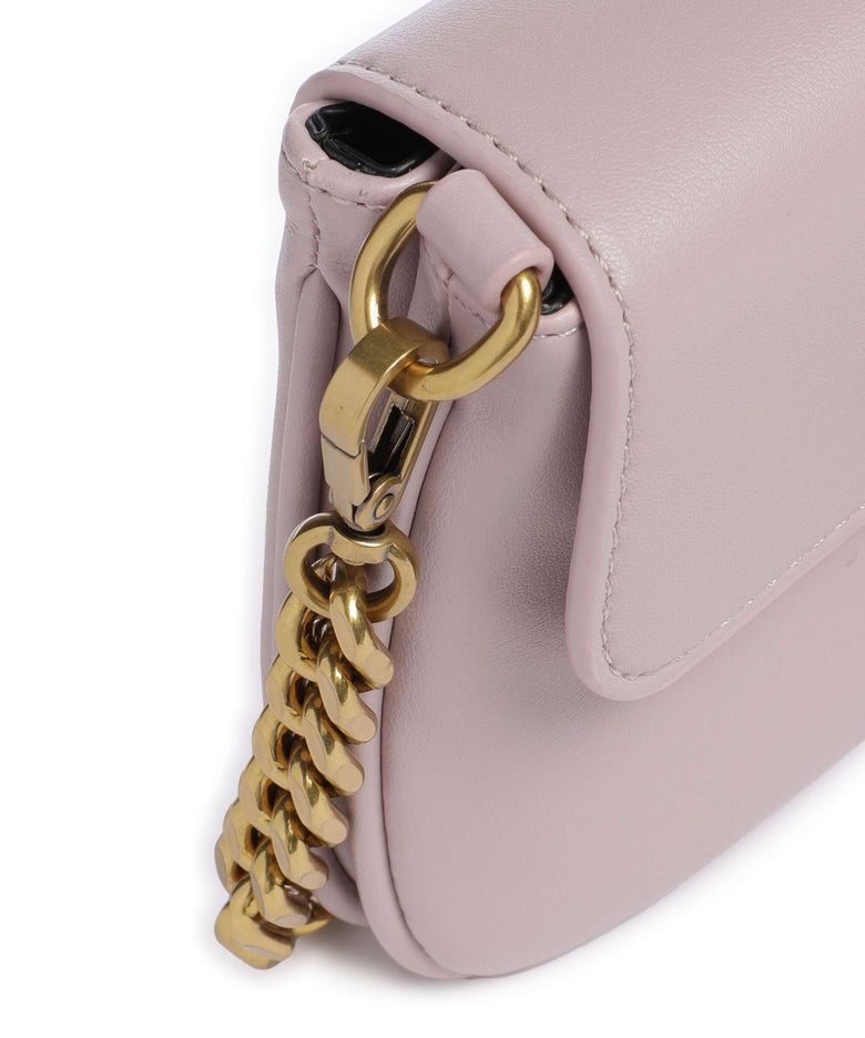 Just Cavalli Iconic Snakes Crossbody bag mauve