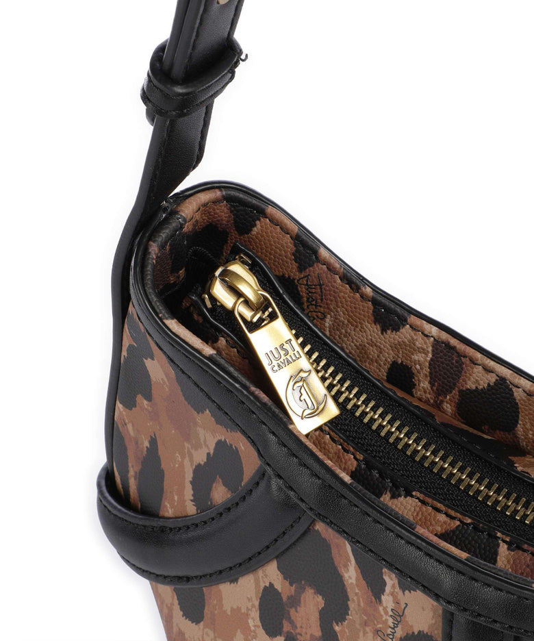 Just Cavalli Shoulder bag print iconic leo