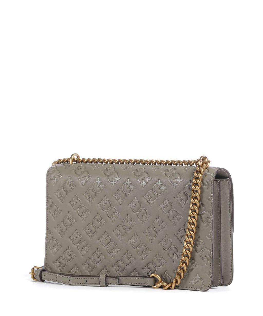 Pinko Love One Classic Shoulder bag noce/antique gold