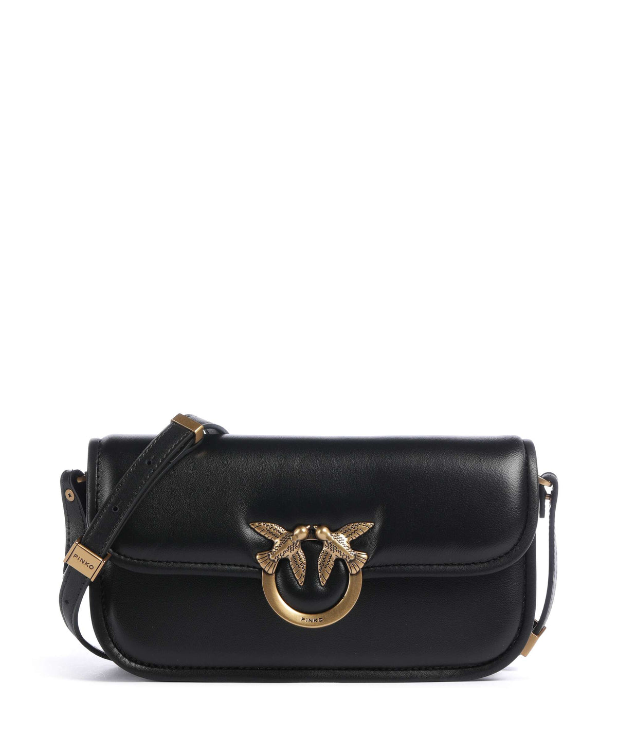 Pinko Love Box Baguette Shoulder bag nero/antique gold
