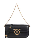 Pinko Love Box Baguette Borsa a spalla nero/antique gold