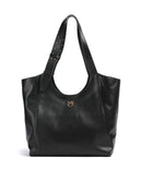 Pinko Borsa shopper nero/antique gold