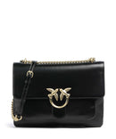 Pinko Love One Soft Big Borsa a spalla nero limousine/matt gold