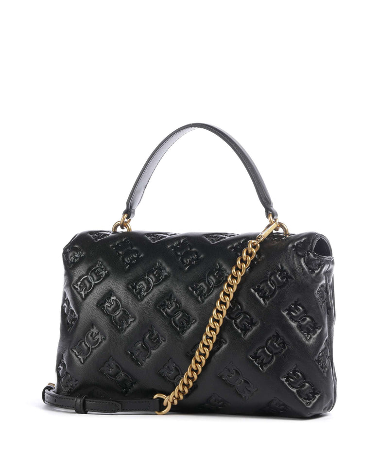 Pinko Love Lady Puff Classic Handbag nero/antique gold