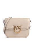Pinko Love One Mini Crossbody bag beige/grigio fumo/antique gold