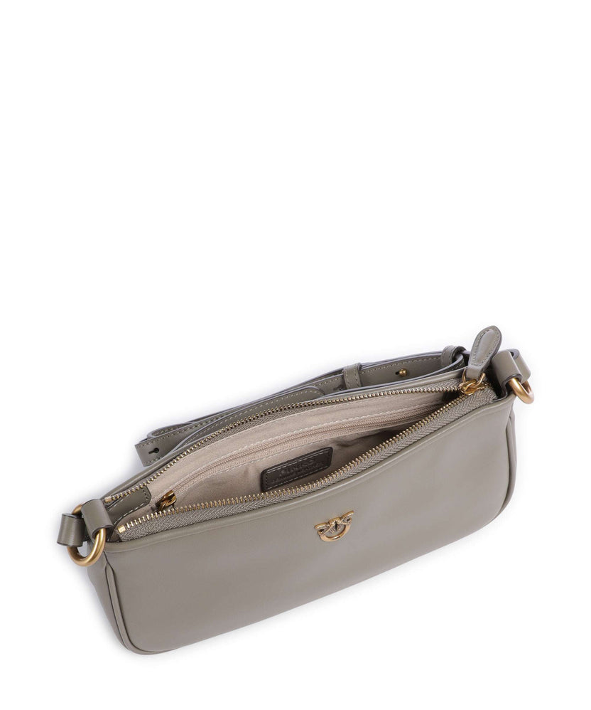 Pinko Half Moon Mini Crossbody bag noce/antique gold