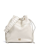 Pinko Secchiello Classic Borsa a secchiello bianco seta/antique gold