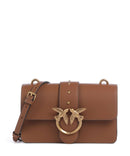 Pinko Love One Mini Borsa a tracolla marrone/leone/antique gold