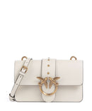 Pinko Love One Mini Borsa a tracolla bianco seta/antique gold