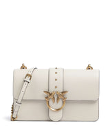 Pinko Love One Classic Borsa a tracolla bianco seta/antique gold