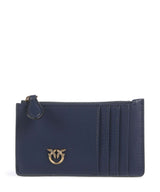 Pinko Airone Porta carte di credito blu indaco ombroso/antique gold