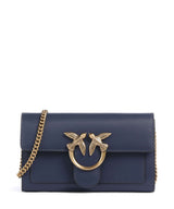 Pinko Love One Portafoglio blu indaco ombroso/antique gold