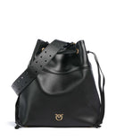 Pinko Secchiello Classic Borsa a secchiello nero/antique gold