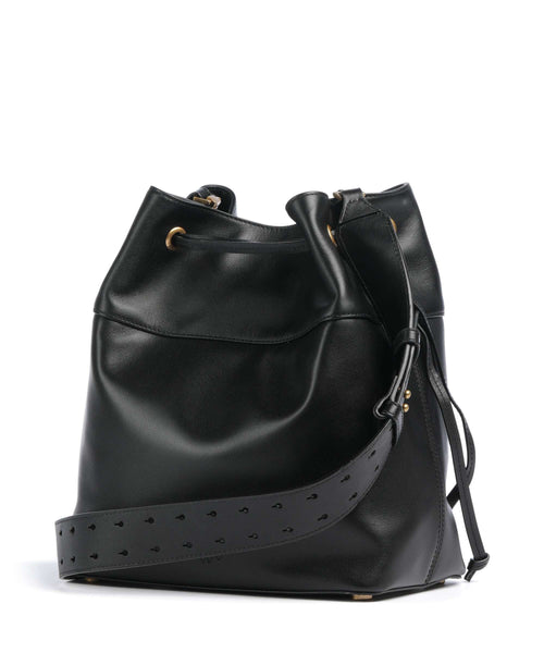 Pinko Secchiello Classic Bucket bag nero/antique gold