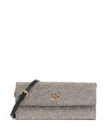 Pinko Love Tiny Birds Borsa a tracolla oro/antique gold