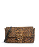 Pinko Love One Classic Slouchy Borsa a spalla brown