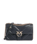 Pinko Love One Classic Shoulder bag grigio asfalto/oro mordore