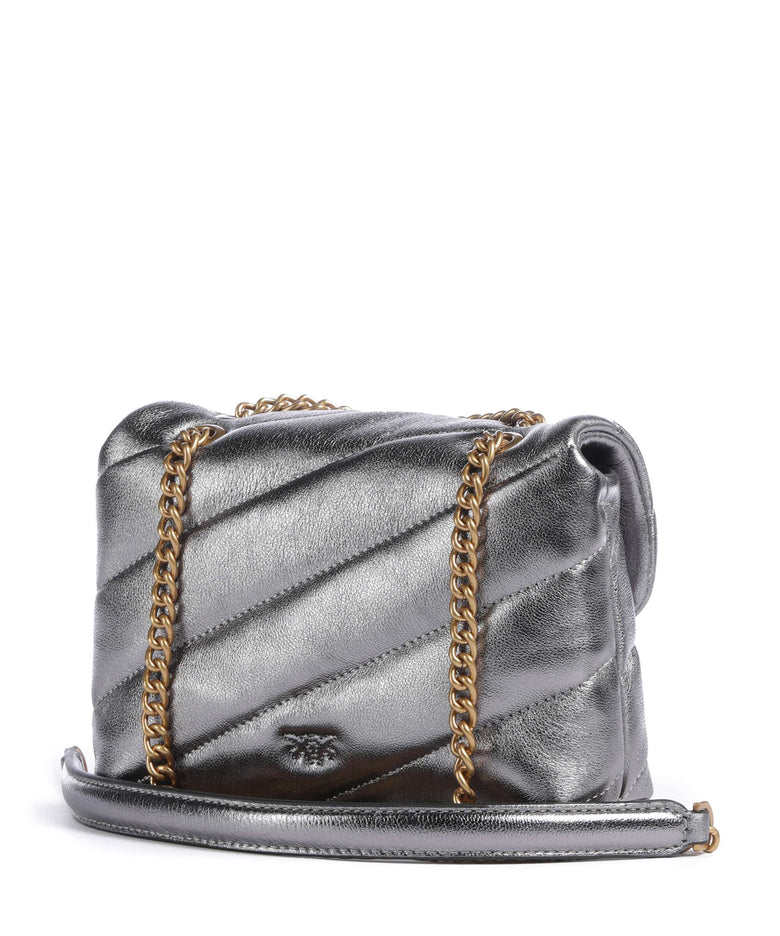Pinko Love Puff Baby Shoulder bag antracite/antique gold