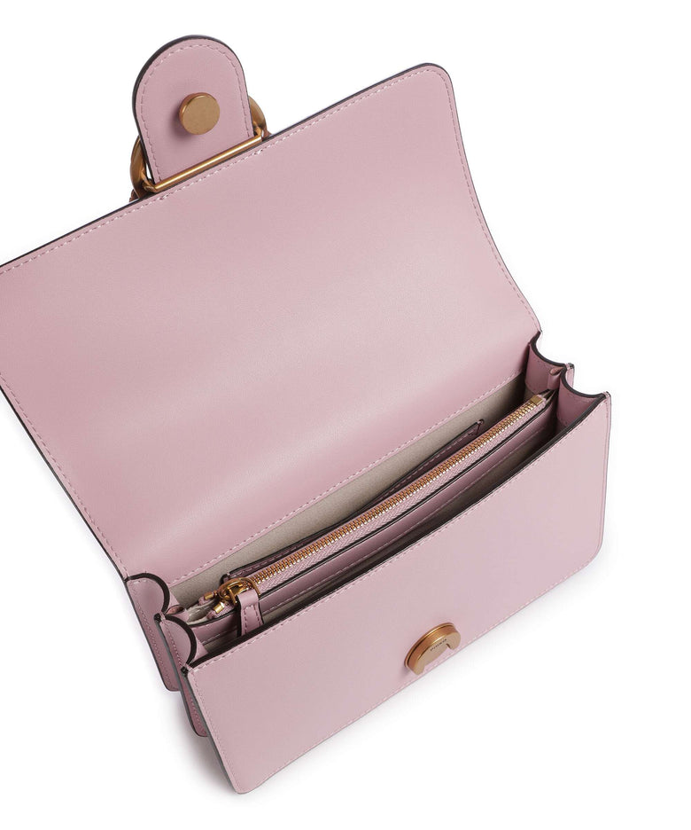 Pinko Love One Mini Crossbody bag rosa chiaro/antique gold