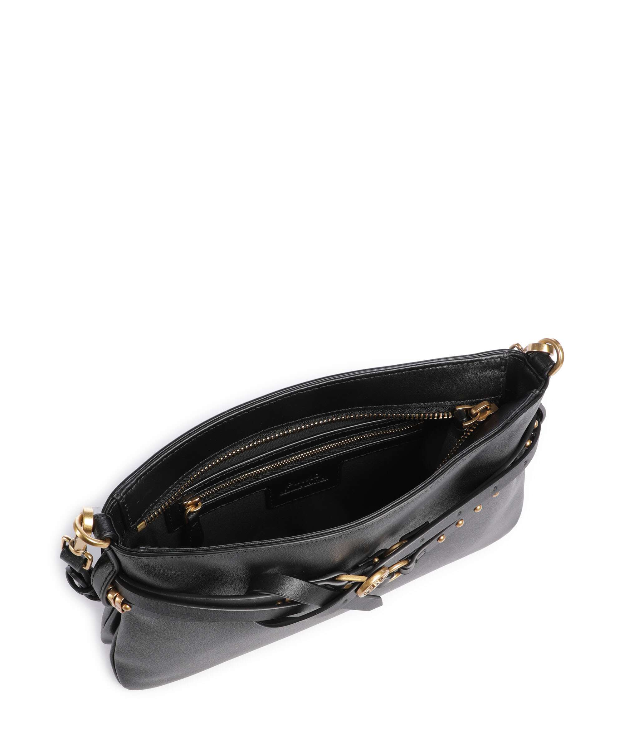Pinko Belt Mini Shoulder bag nero/antique gold
