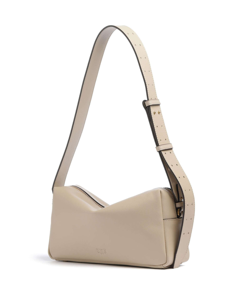 Pinko Shoulder bag beige/grigio fumo/antique gold