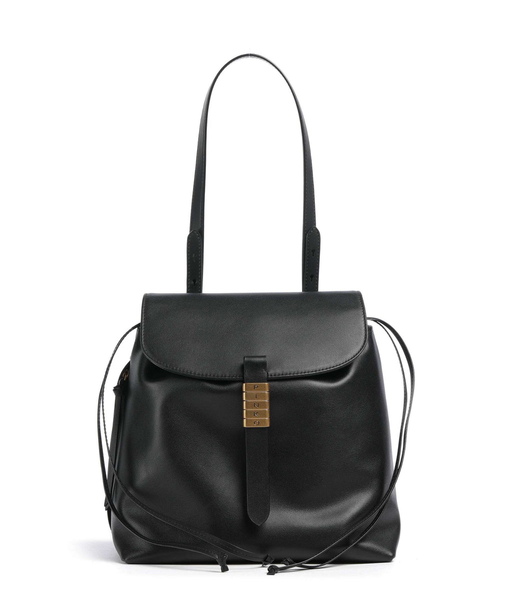 Pinko Saddle Backpack bag nero/antique gold