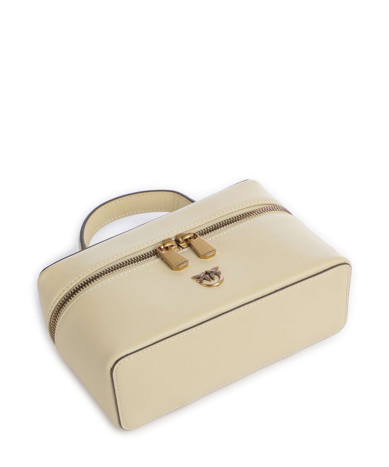 Pinko Vanity Mini Crossbody bag giallo vaniglia/antique gold
