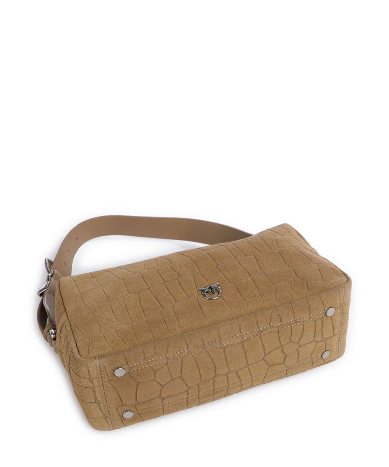 Pinko Shoulder bag verde canguro/old silver