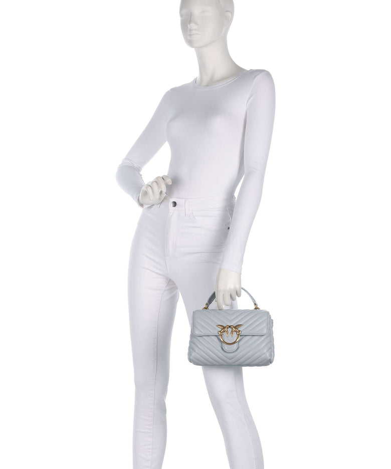 Pinko Love Lady Puff Mini Handbag azzurro celeste/antique gold