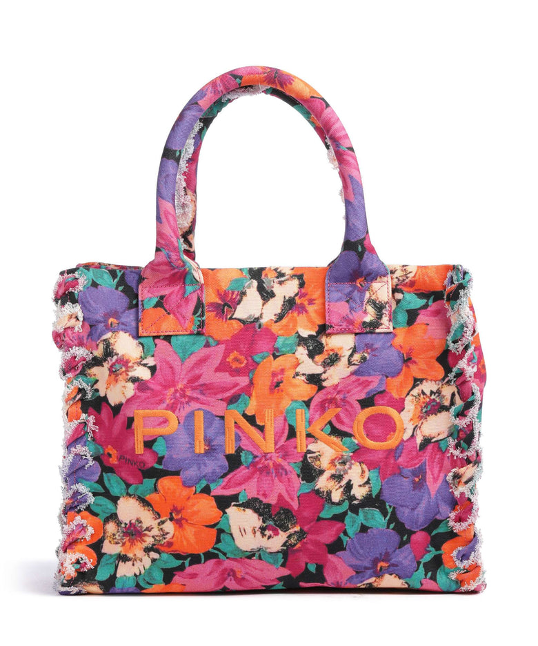 Pinko Beach Handbag fuxia/multicolor/antique gold