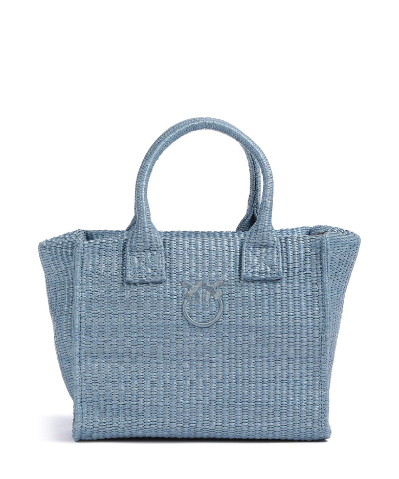 Pinko Beach Mini Handbag light blue