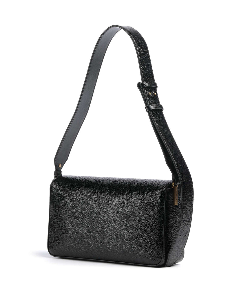 Pinko Love One Classic Slouchy Shoulder bag nero/antique gold