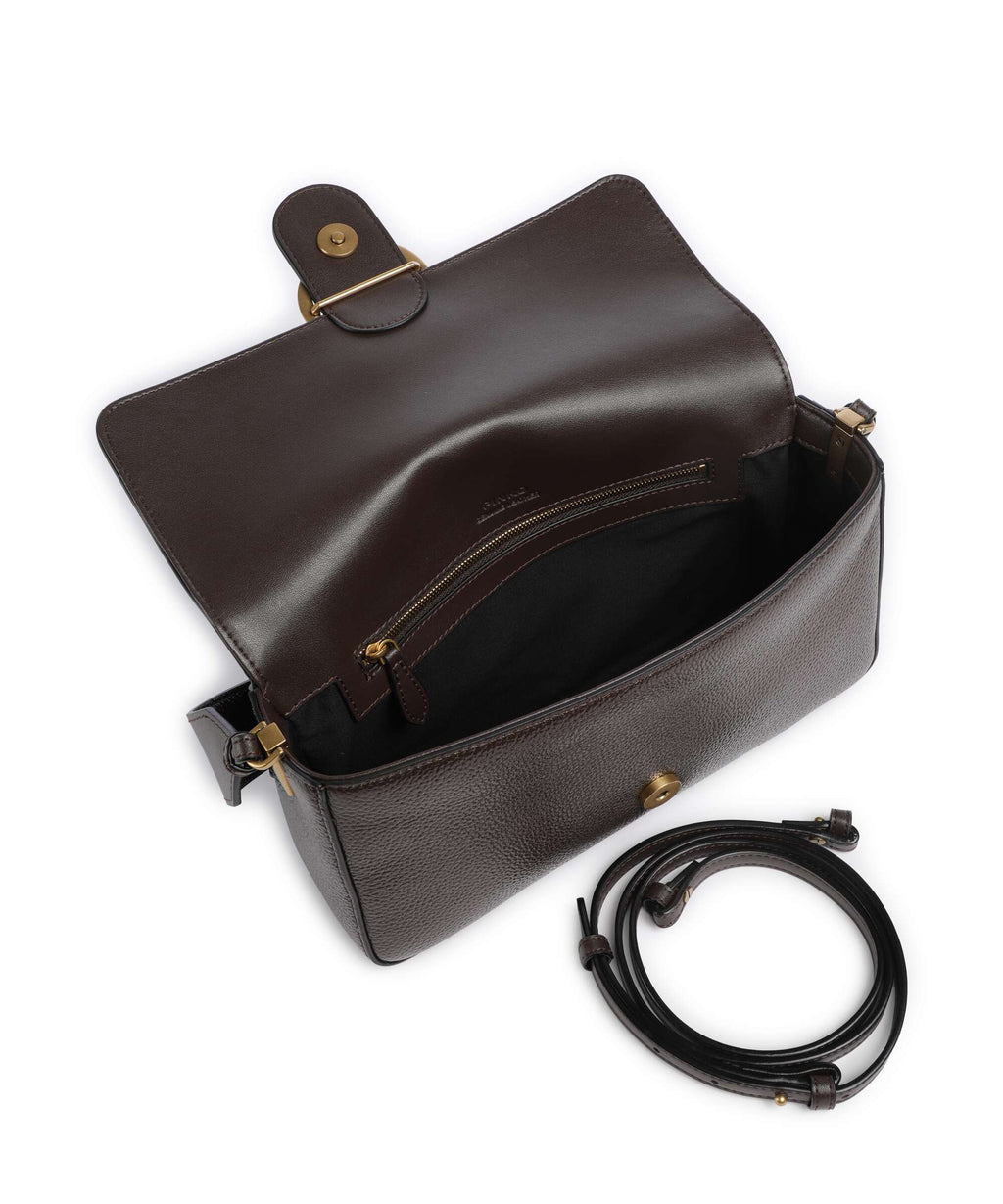 Pinko Love One Classic Slouchy Shoulder bag marrone/chicco di caffe/antique