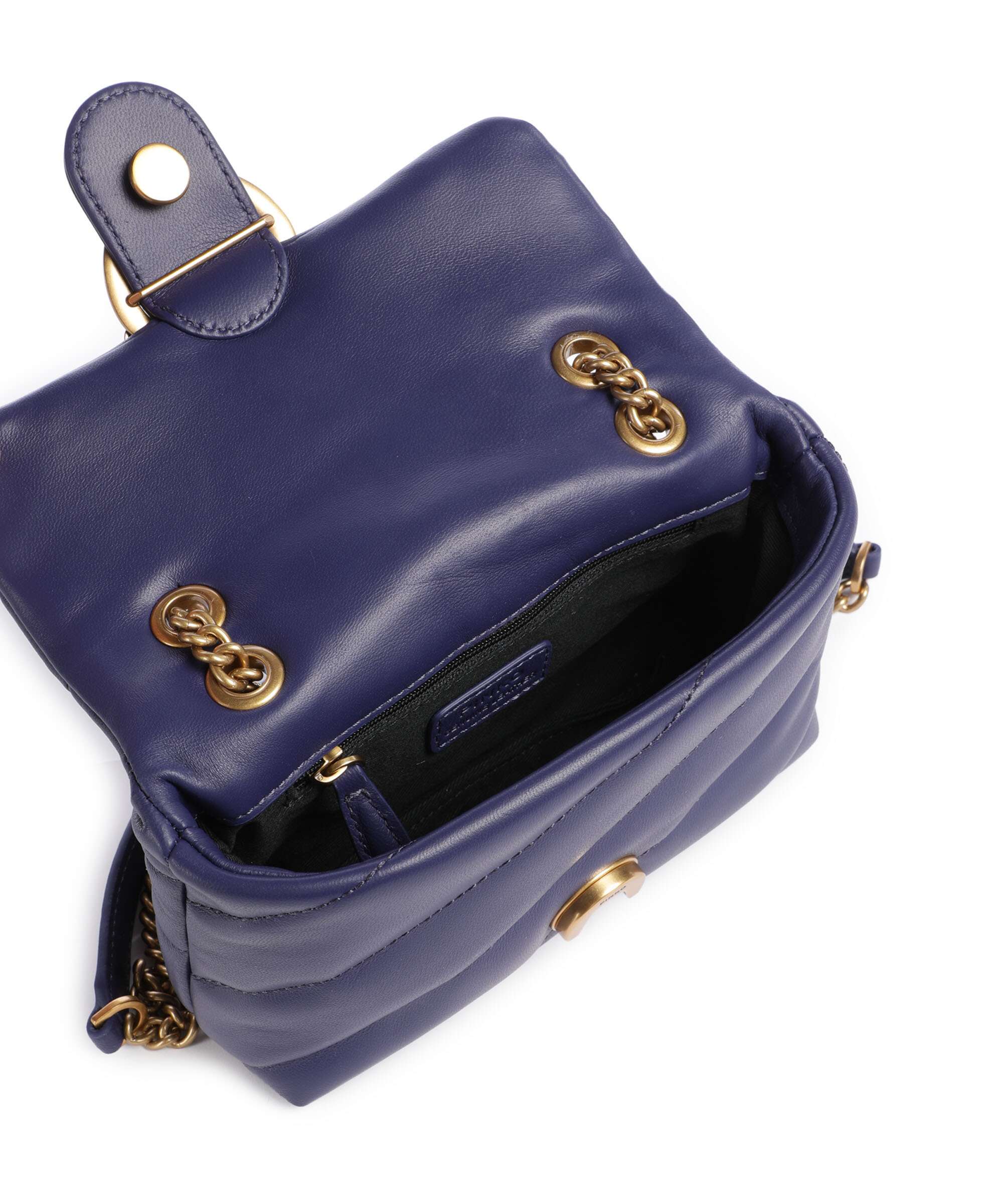 Pinko Love Puff Baby Shoulder bag viola/antique gold
