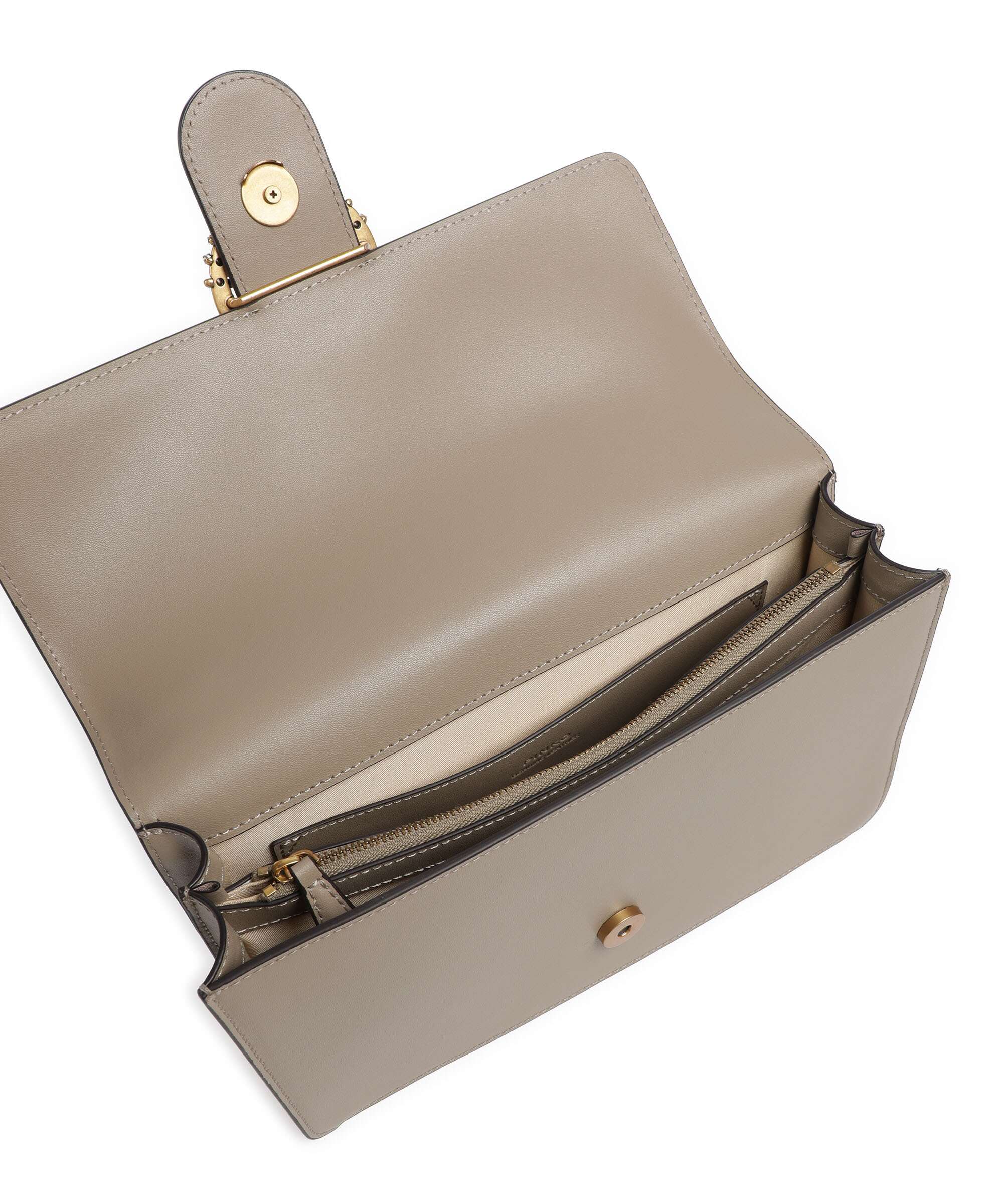 Pinko Love One Classic New Buckle Crossbody bag grigio talpa/antique gold