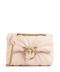 Pinko Love Puff Mini Shoulder bag rosa cammeo/antique gold